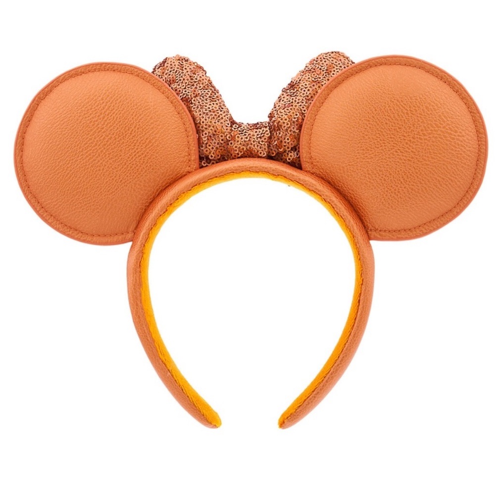 NWT Disney Minnie Mouse Ear Headband in Peach Punch - Picture 2 of 4
